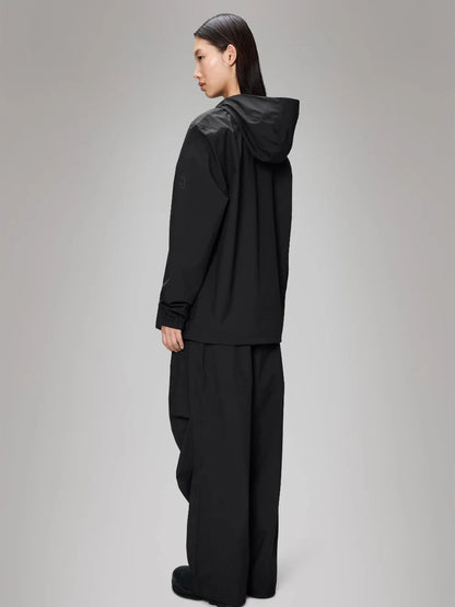 RAINS SUVA HARDSHELL JACKET BLACK 