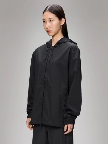 RAINS SUVA HARDSHELL JACKET BLACK 