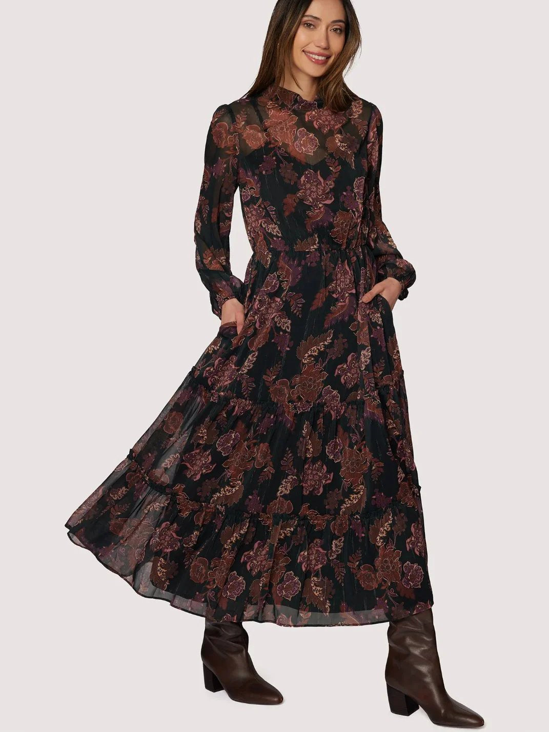 WHISPERS OF BOHEMIA MAXI DRESS