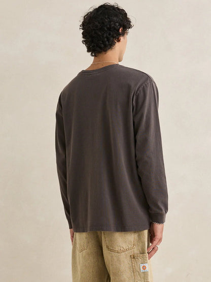 RHYTHM NATURE BOT VINTAGE T-SHIRT VINTAGE BLACK