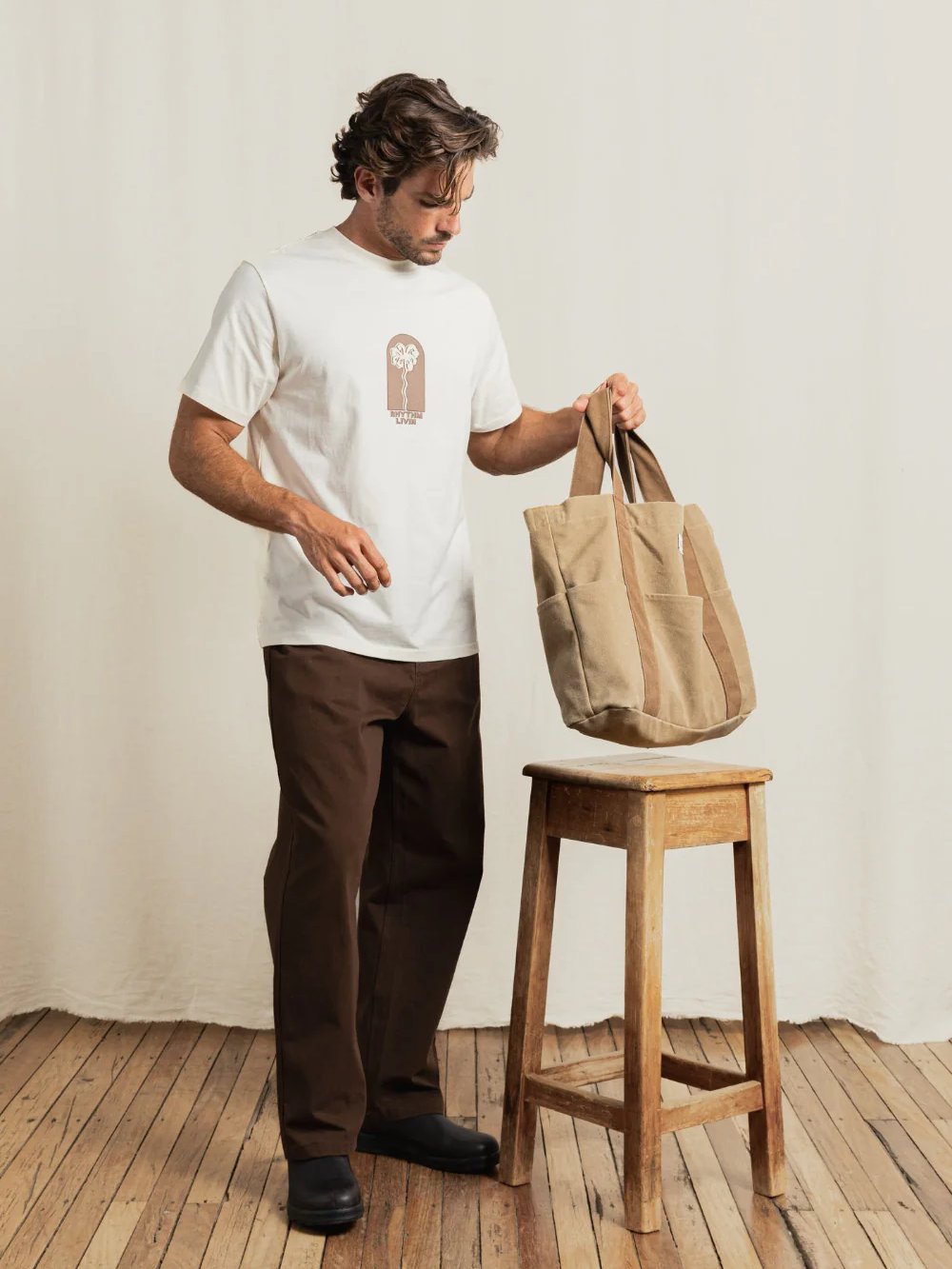 RHYTHM KINECTIC PANT BROWN 