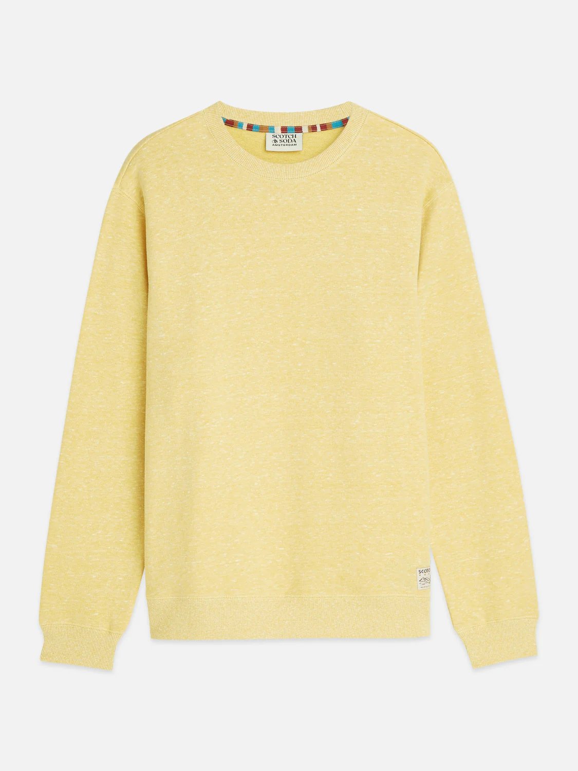 S&S MELANGE REGULAR FIT SWEATSHIRT RAFFIA