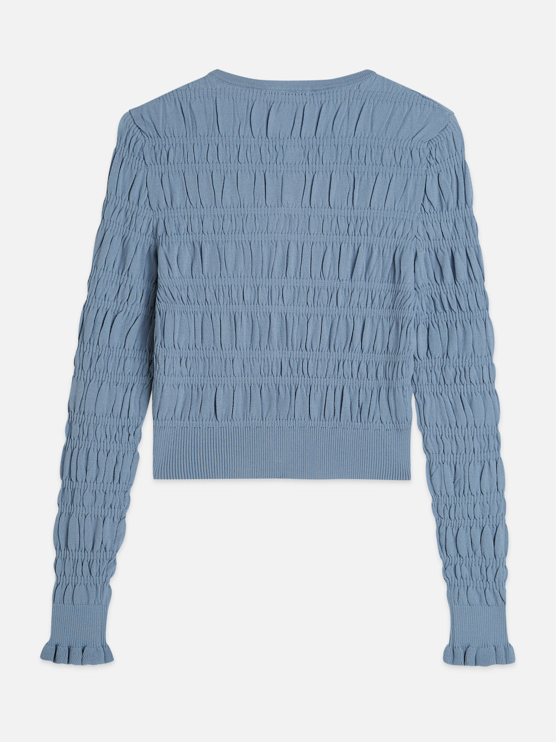 S&S SMOCK STITCH CREWNECK CARDIGAN INFINITY 