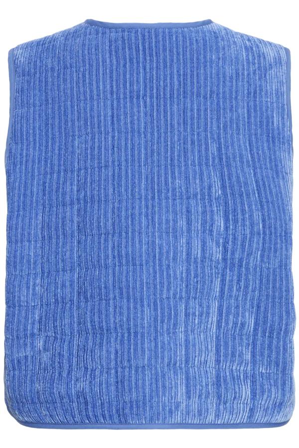 ICHI FUMA VEST NEBULAS BLUE