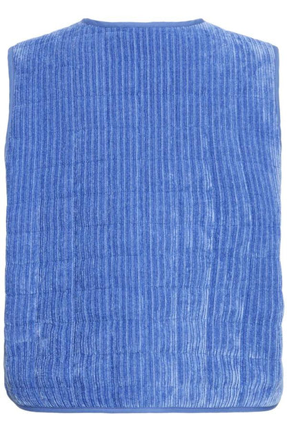 ICHI FUMA VEST NEBULAS BLUE