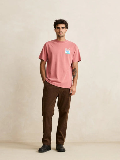 RHYTHM ECHOES VINTAGE TSHIRT DUSTY ROSE