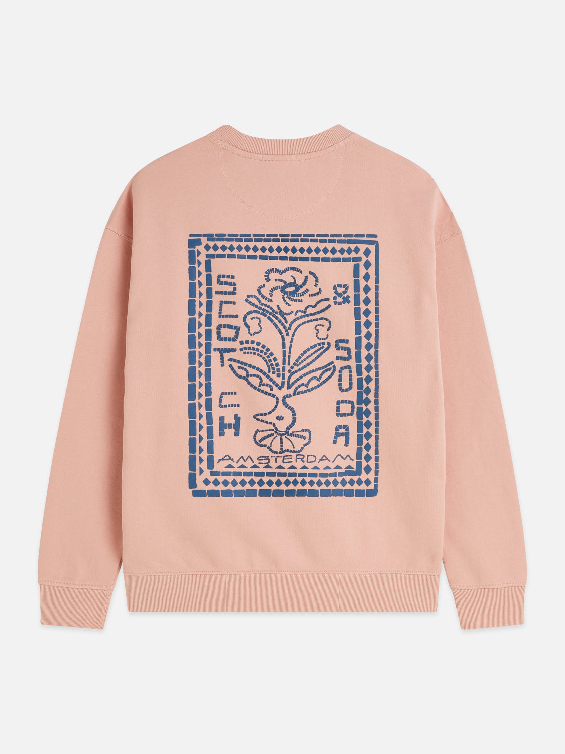 S&S ARTWORK RELAXED FIT SWEATSHIRT MISTY ROSE