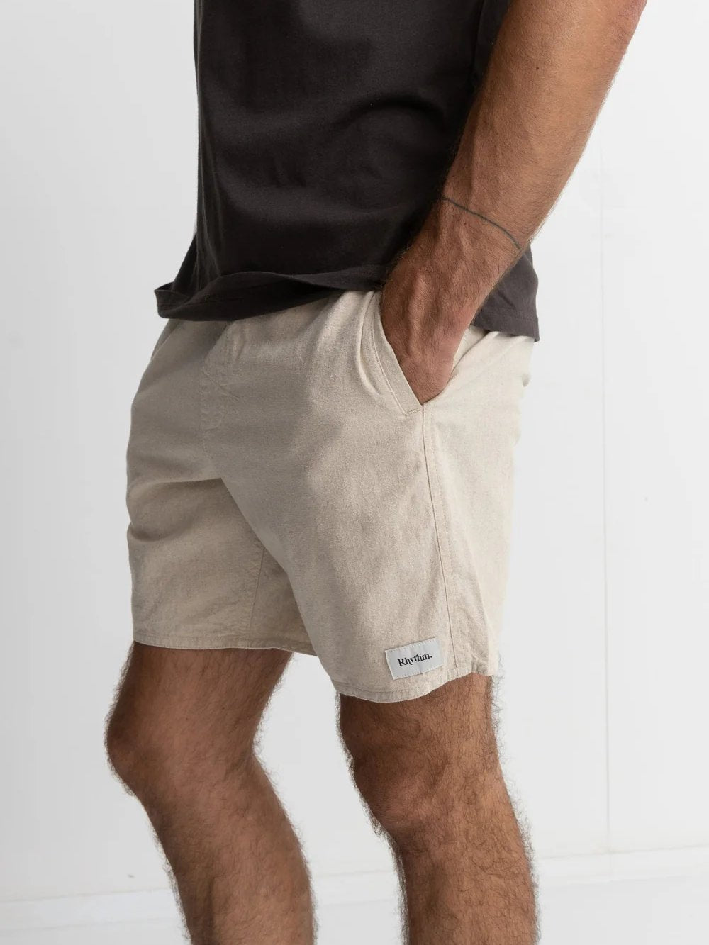 RHYTHM CLASSIC LINEN JAM SHORT SAND 