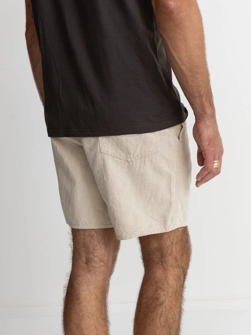 RHYTHM CLASSIC LINEN JAM SHORT SAND 