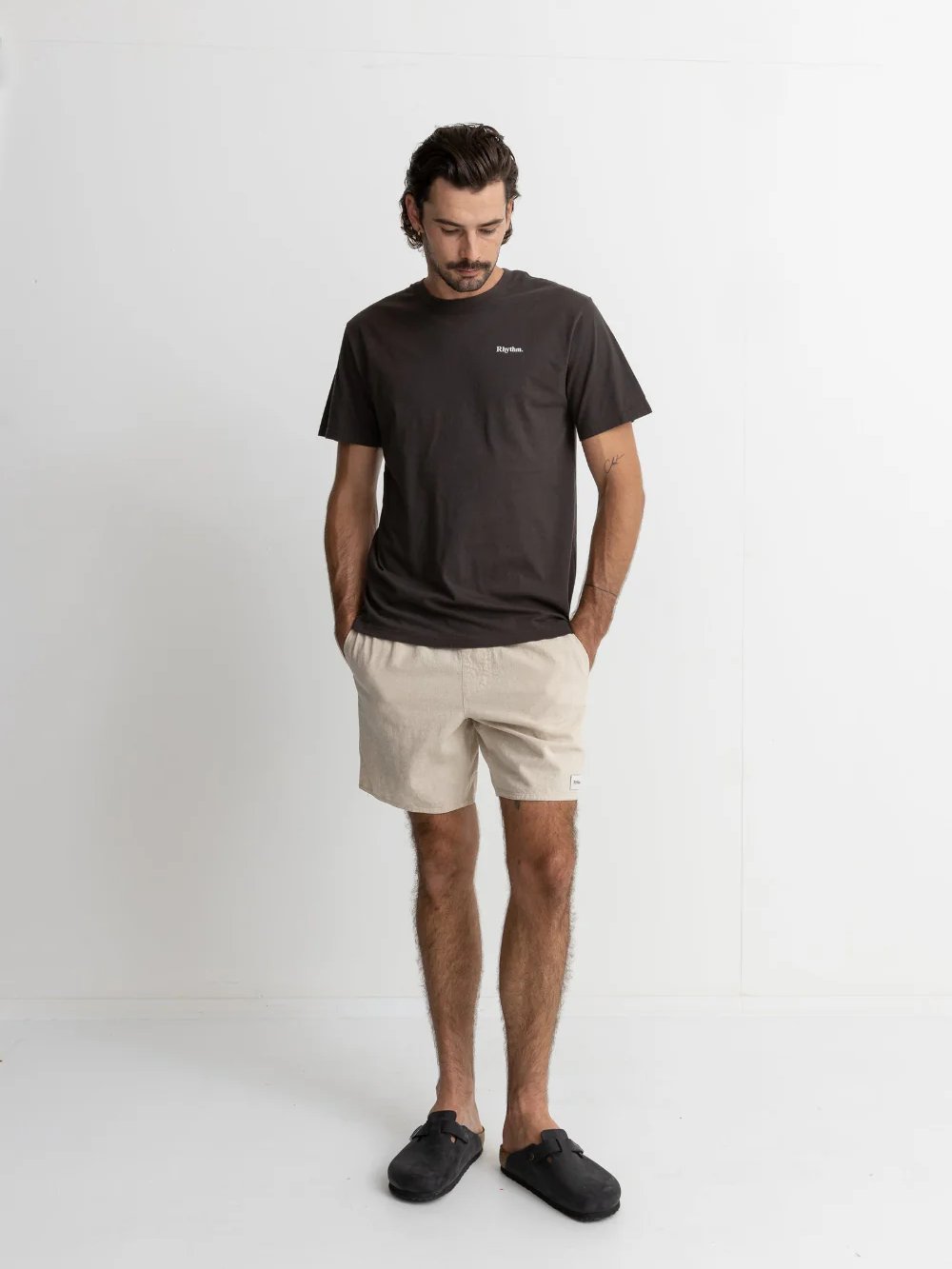 RHYTHM CLASSIC LINEN JAM SHORT SAND 