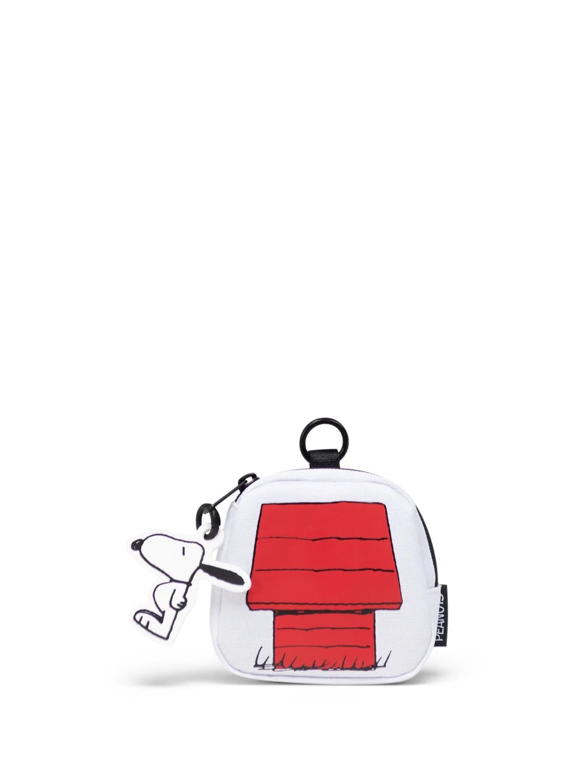 HSC PEANUTS® DOGHOUSE POUCH CHARM WHITE 