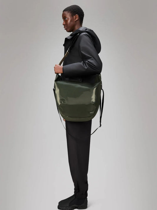 RAINS VALERA SHOULDER BAG LARGE SWAMP 