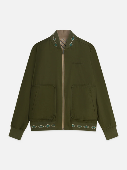 S&S REVERSIBLE BOMBER JACKET FOREST NIGHT 