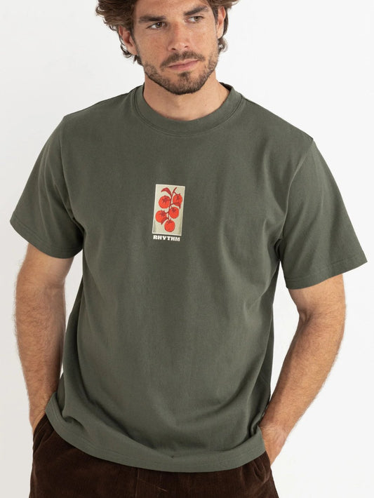 RHYTHM VINE RIPENED VINTAGE T-SHIRT FOREST