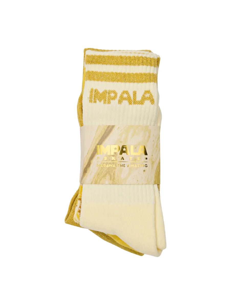 IMPALA MARAWA SOCK 3PK GOLD