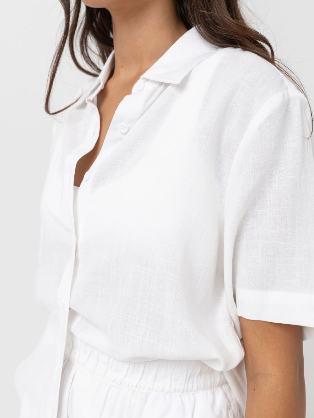 RHYTHM CLASSIC LOUNGE SHIRT WHITE