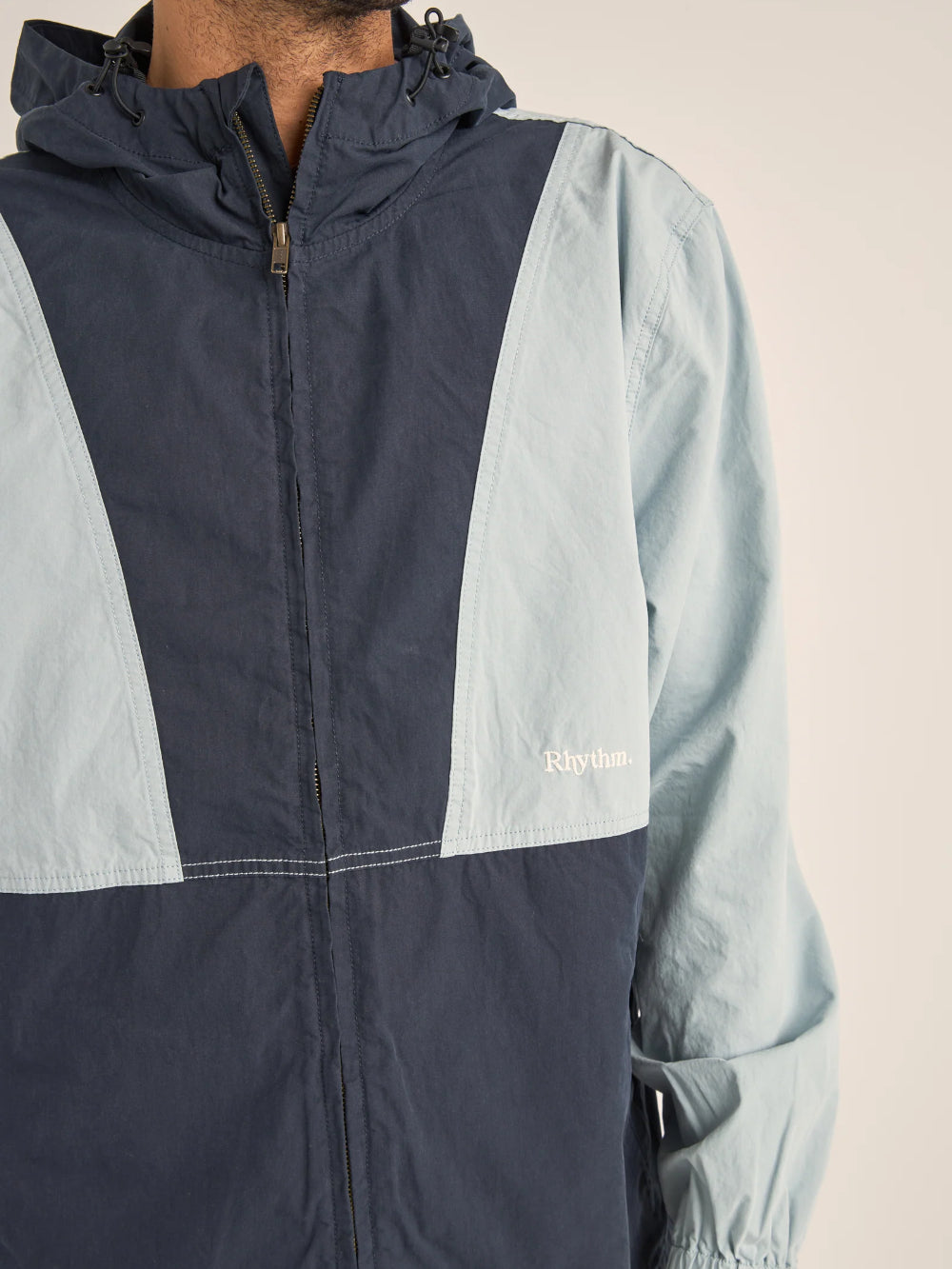 RHYTHM CASCADE WINDBREAKER STORM BLUE