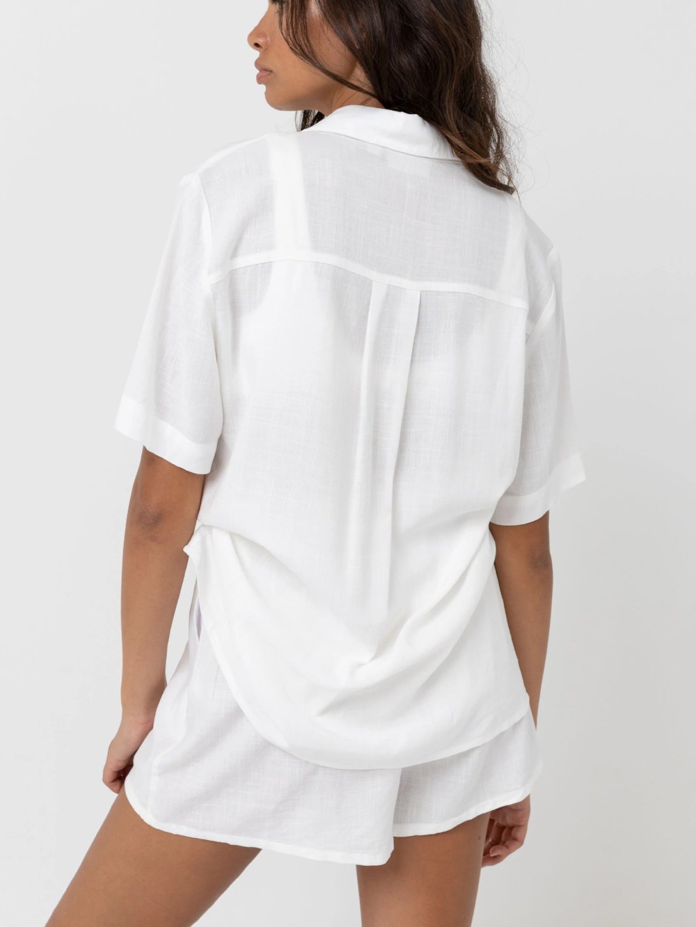 RHYTHM CLASSIC LOUNGE SHIRT WHITE