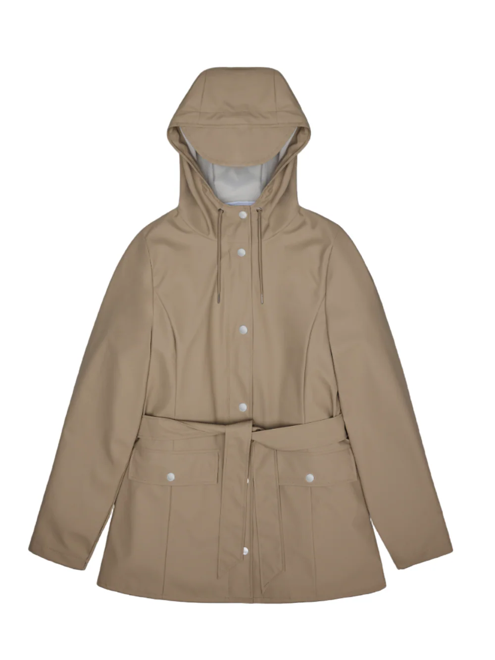 RAINS CURVE JACKET W3 BEIGE 