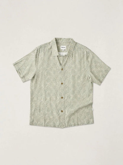 RHYTHM JAVA SHORT SLEEVE SHIRT OLIVE 