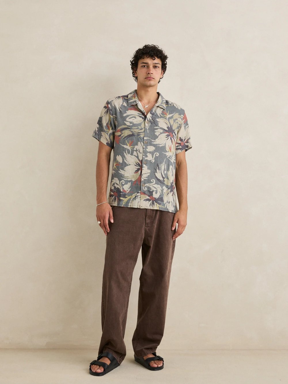 RHYTHM TROPICAL CAMO PINT SHIRT 