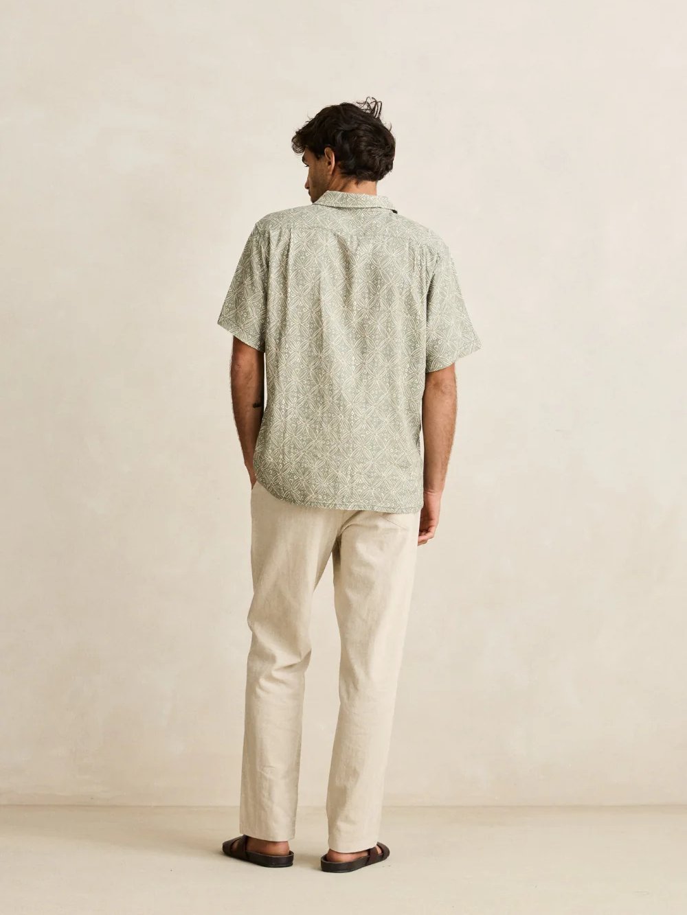 RHYTHM JAVA SHORT SLEEVE SHIRT OLIVE 