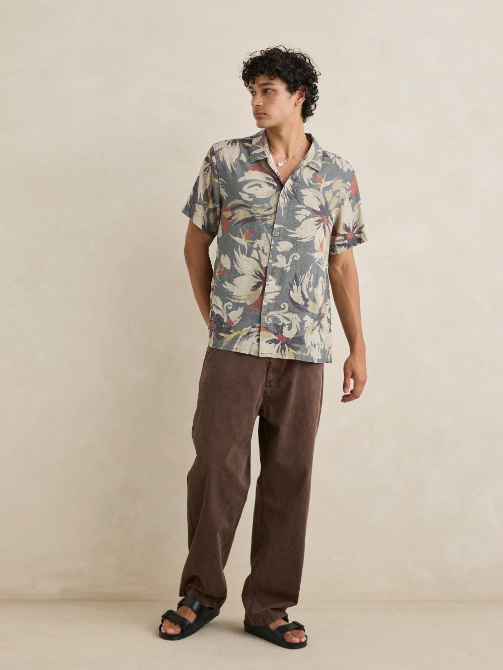 RHYTHM TROPICAL CAMO PINT SHIRT 