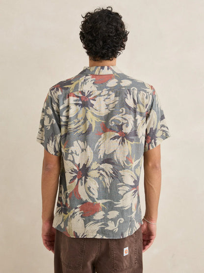 RHYTHM TROPICAL CAMO PINT SHIRT 
