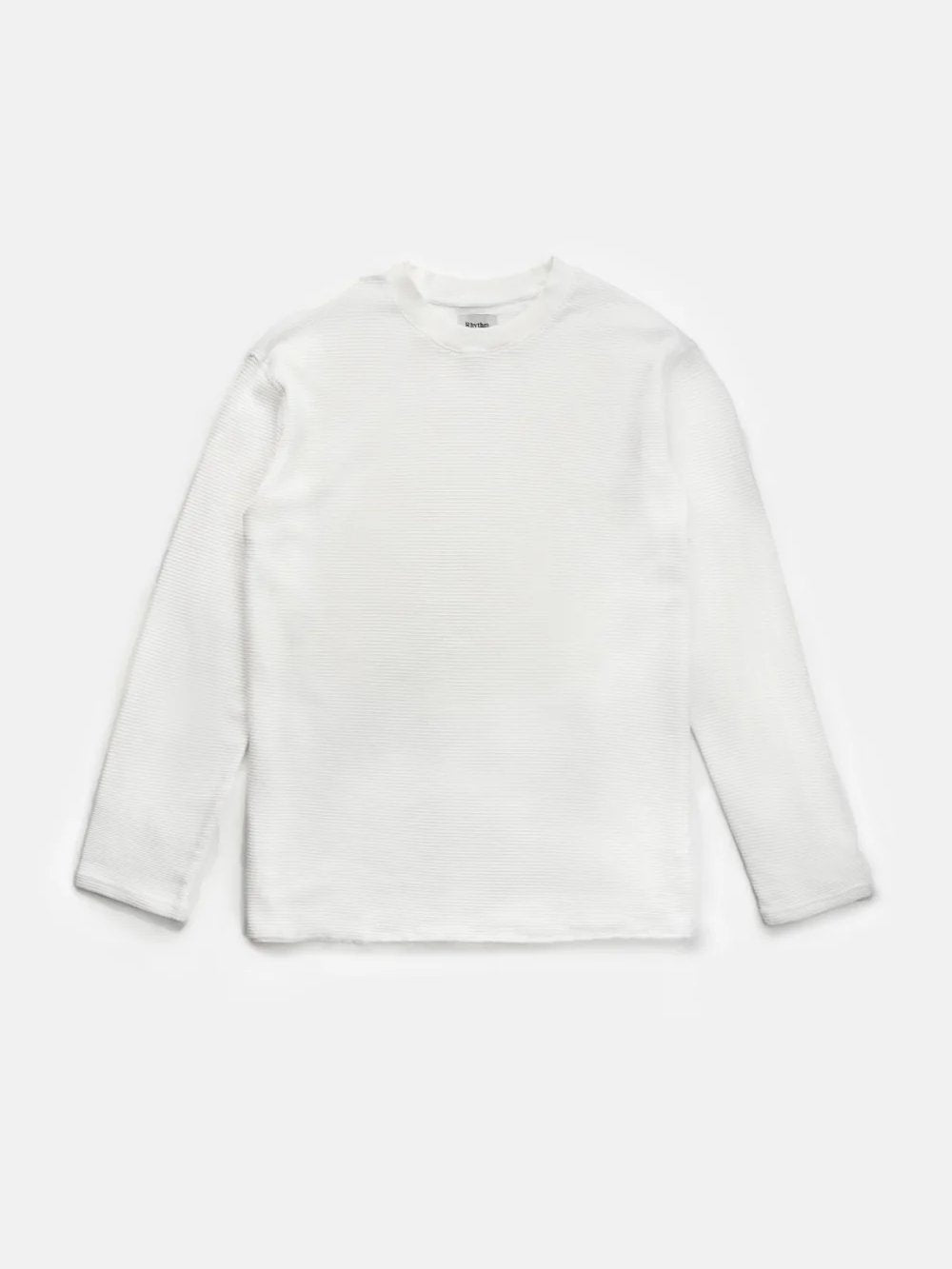 RHYTHM CLASSIC WAFFLE KNIT WHITE 