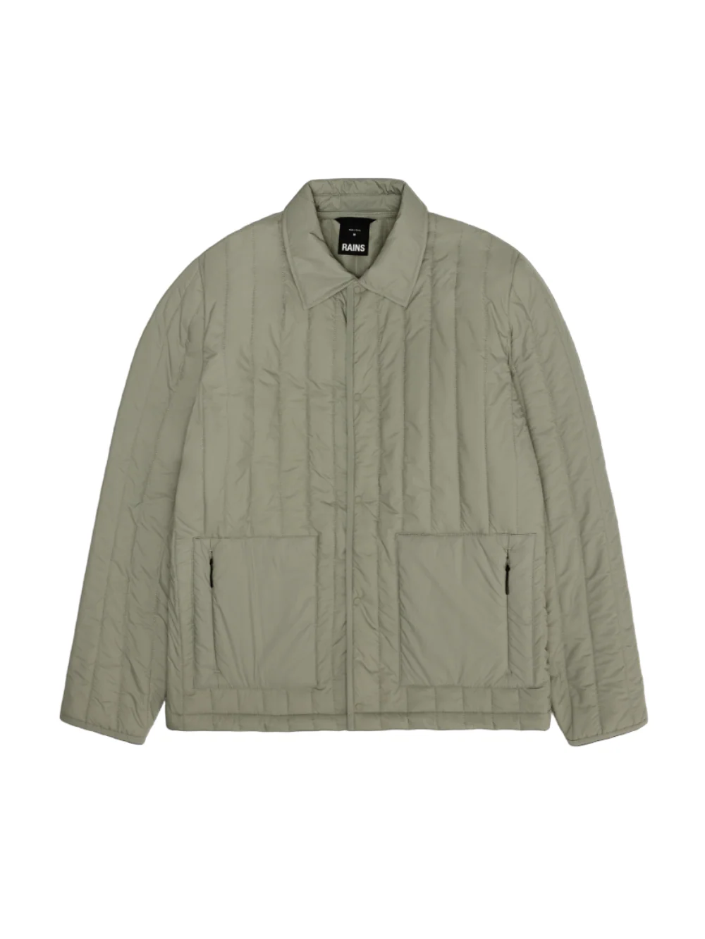 RAINS BANJA LINER OVERSHIRT DRIFT 