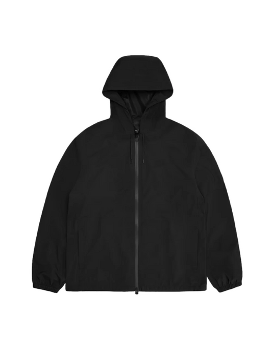 RAINS SUVA HARDSHELL JACKET BLACK 