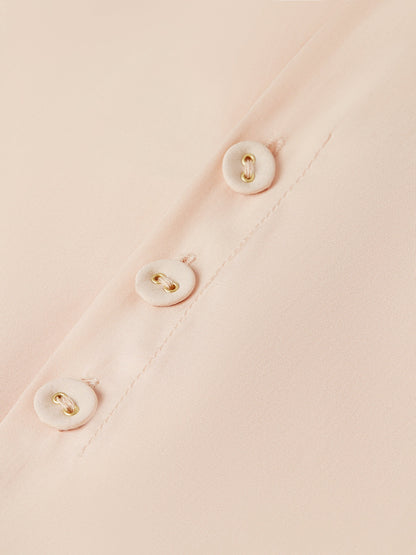 S&S BUTTONED WAIST SHIRT SHIFTING SAND 