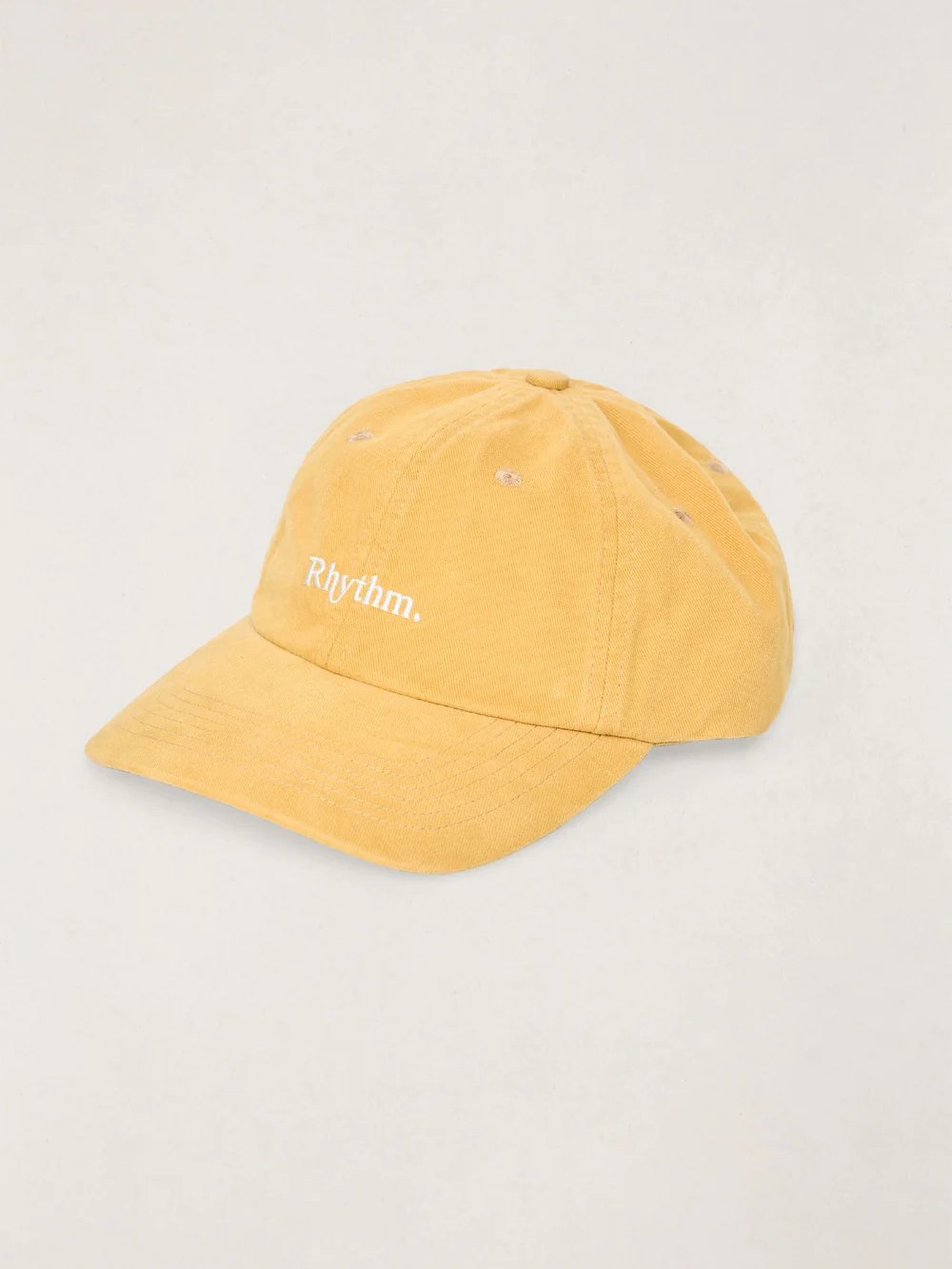 RHYTHM ESSENTIAL BRUSHED TWILL CAP MUSTARD 