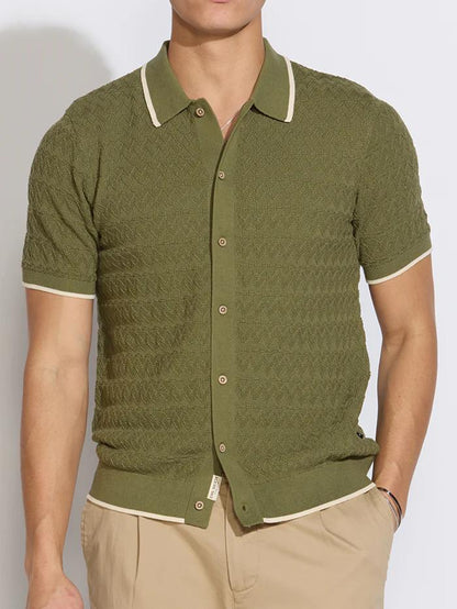 CIVIL SOCIETY KALINO SWEATER LIGHT OLIVE 