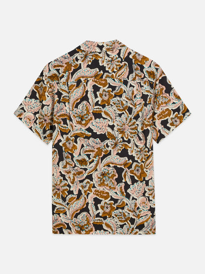 S&S PRINTED VISCOSE S/S SHIRT LUCKY BANDANA MULTI 