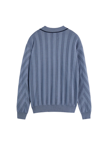 S&S STRUCTURE LONG SLEEVE POLO INFINITY 