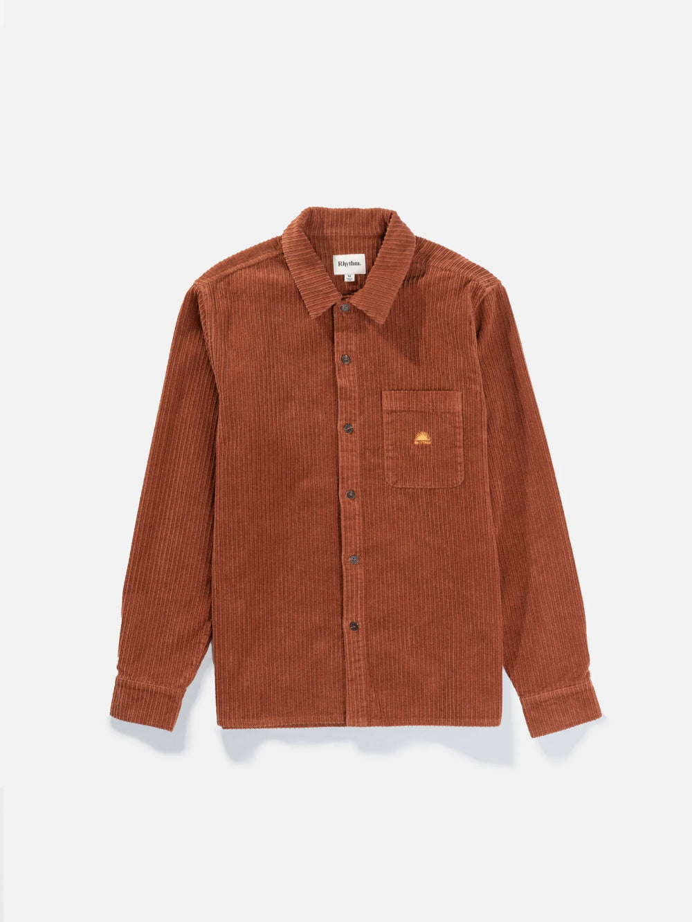 RHYTHM CORD LS SHIRT RUST