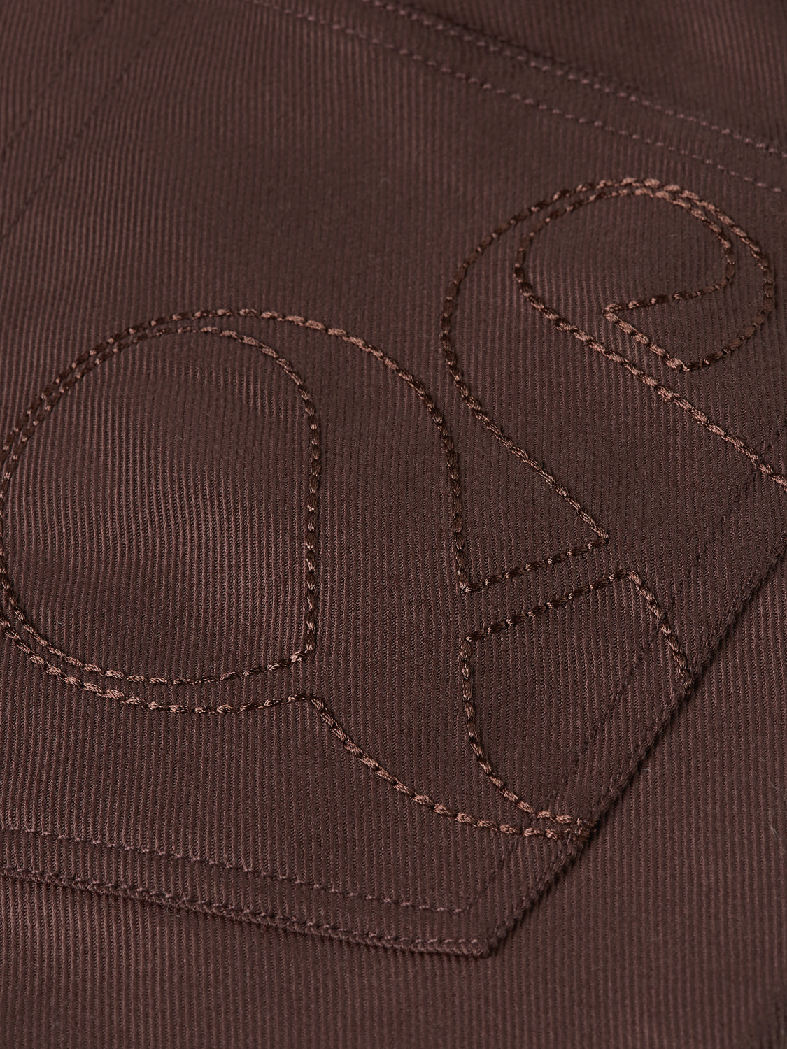 S&S LOTUS HIGH RISE BARREL LEG PANT BITTER CHOCOLATE 