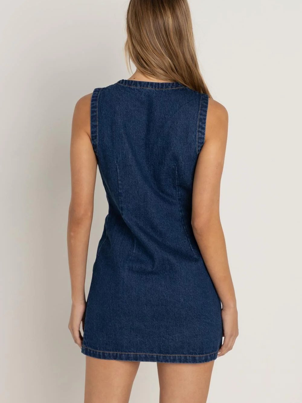 RHYTHM GIA DENIM DRESS INK
