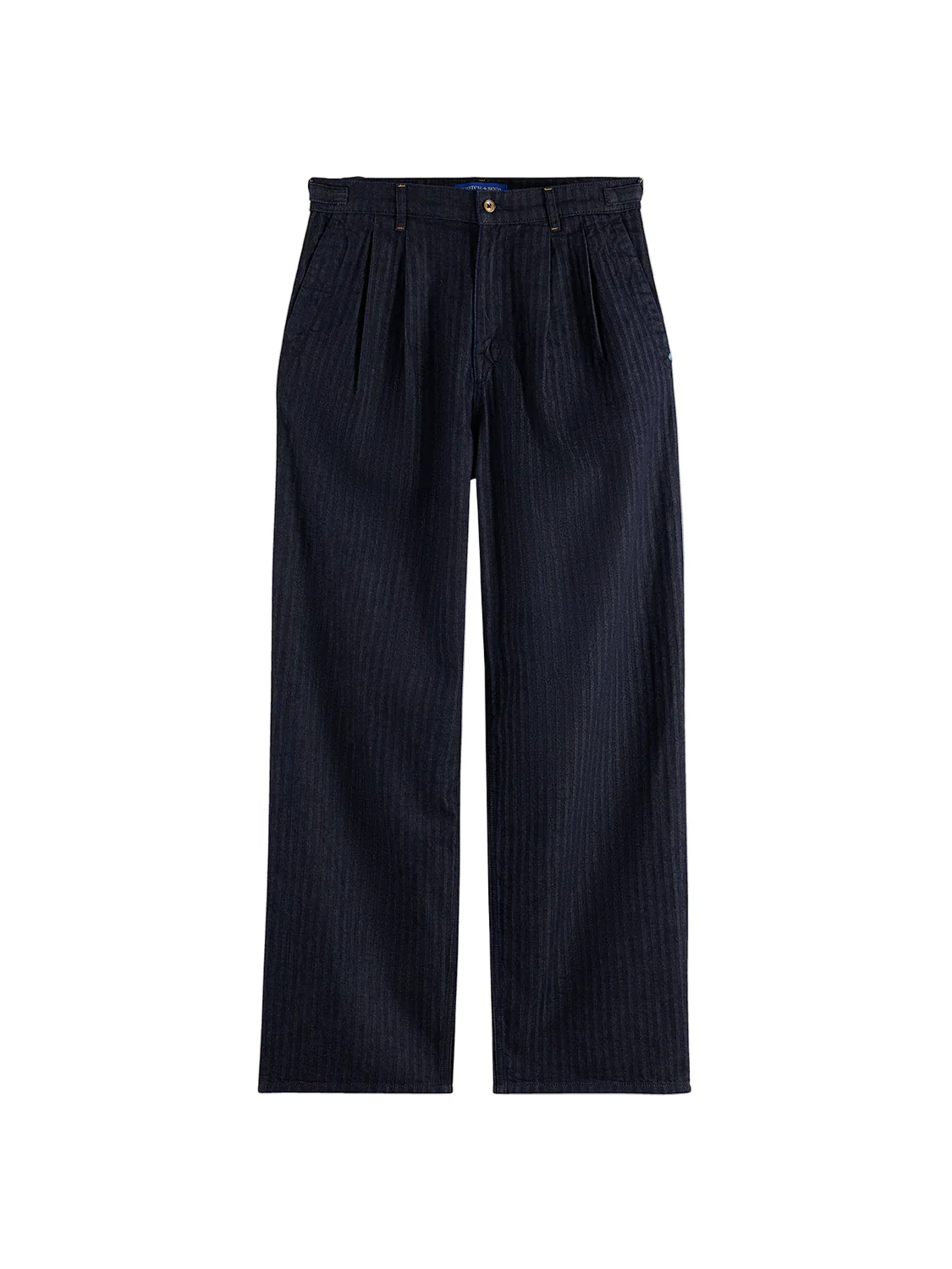 S&S LOOSE FIT DENIM CHINO BLUE VELVET 