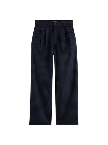 S&S LOOSE FIT DENIM CHINO BLUE VELVET 