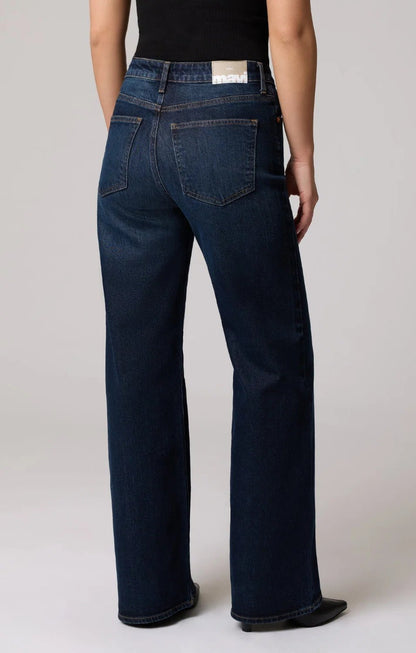 MAVI FLORIDA WIDE LEG JEAN DEEP BRUSHED CLASSIC BLUE 