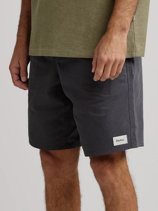 RHYTHM RELAXED JAM SHORT CHARCOAL 