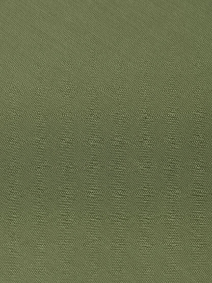 S&S QUARTER ZIP TENCEL SWEATSHIRT OIL GREEN 