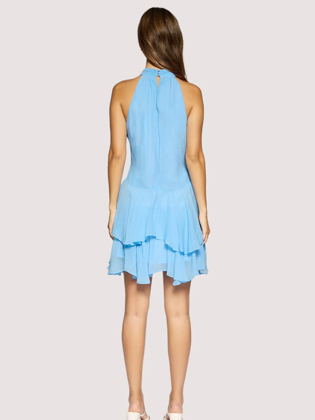 L+W VENUS SKY MINI DRESS LIGHT BLUE 