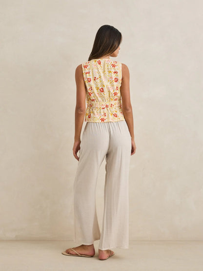 RHYTHM AIRLIE BEACH PANT IVORY 