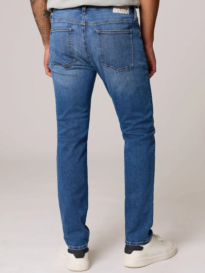 MAVI MARCUS SLIM STRAIGHT LEG JEAN  MID BRUSHED CLASSIC VINTAGE
