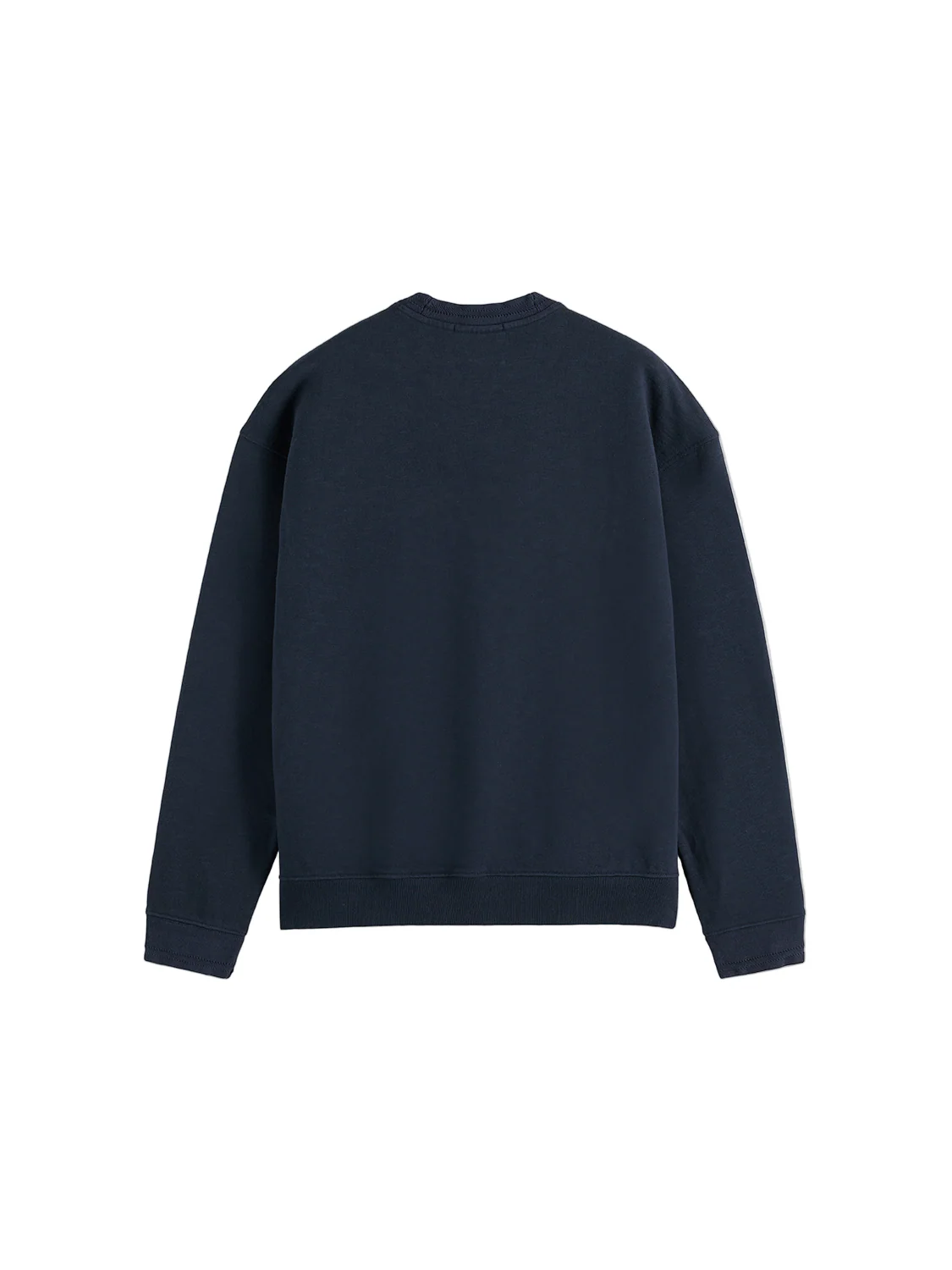 S&S CROSS STITCH ARTWORK RELAXED-FIT SWEATSHIRT CARBON