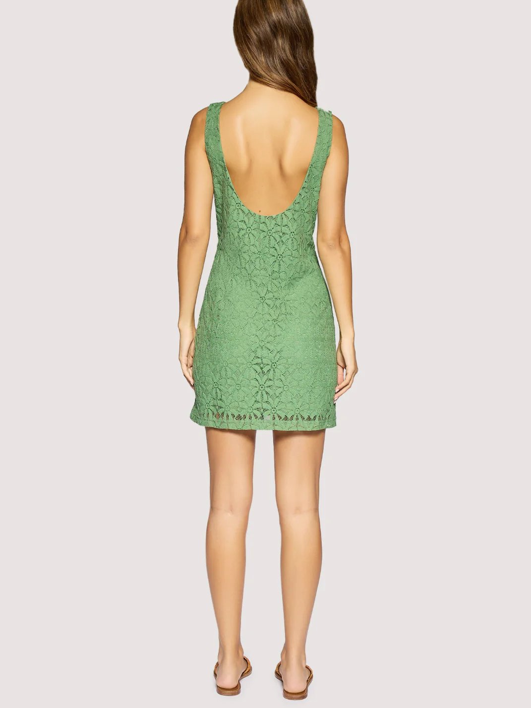 L+W MARISOL MINI DRESS GREEN 