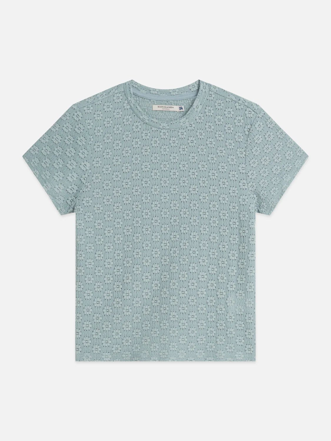 S&S OPEN STRUCTURE SLIM FIT TEE ARONA